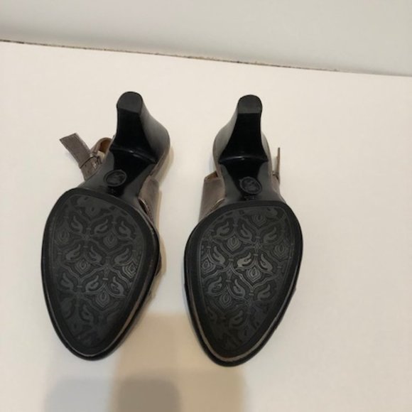Metallic slingback size 7 - Picture 3 of 4